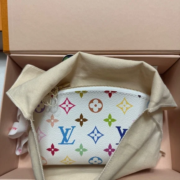 Louis Vuitton Multicolor Murakami Monogram Pouch | NWT - Picture 5 of 10